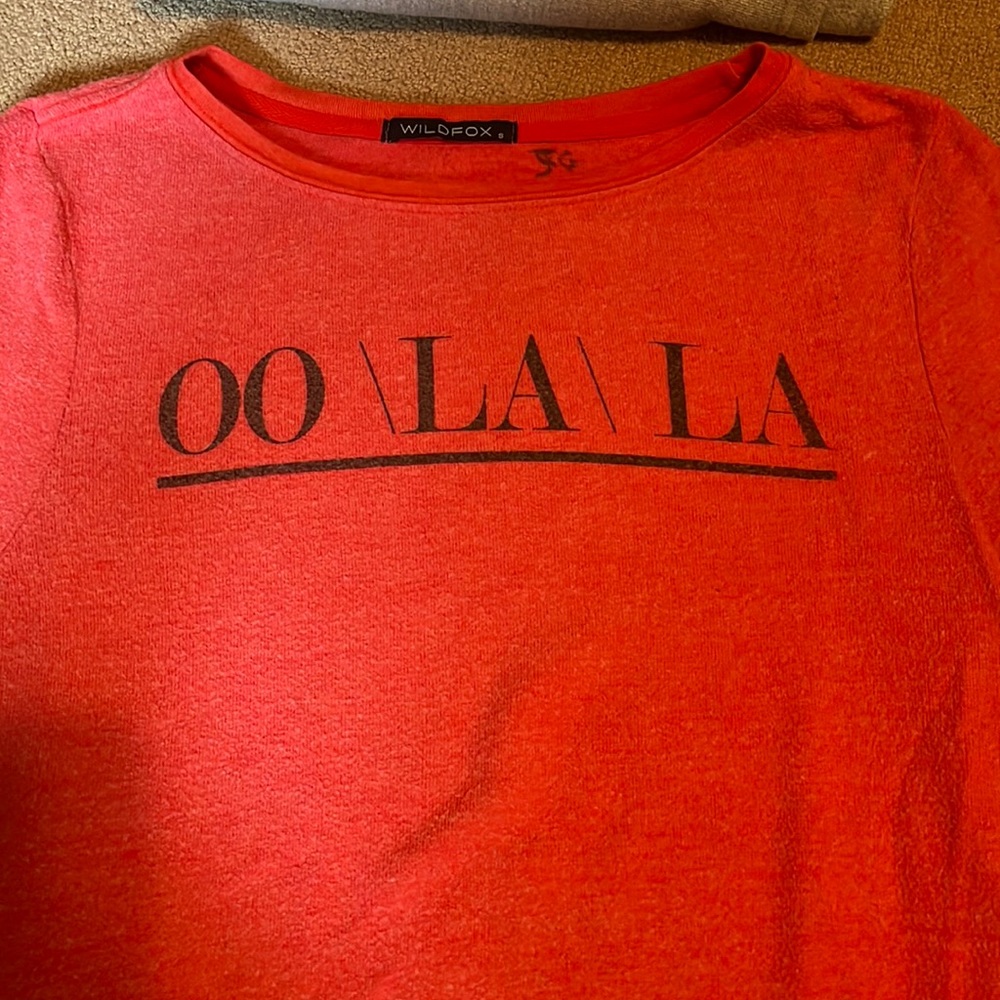 OO LA LA Wildfox shirt